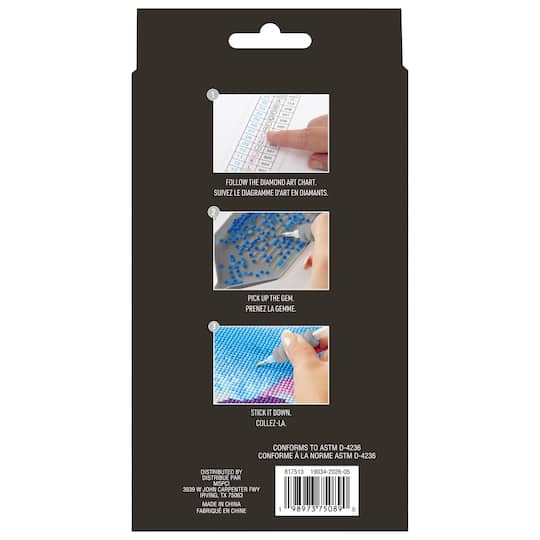 Cherries 3-Piece Diamond Art Bookmark Kit by Make Market®